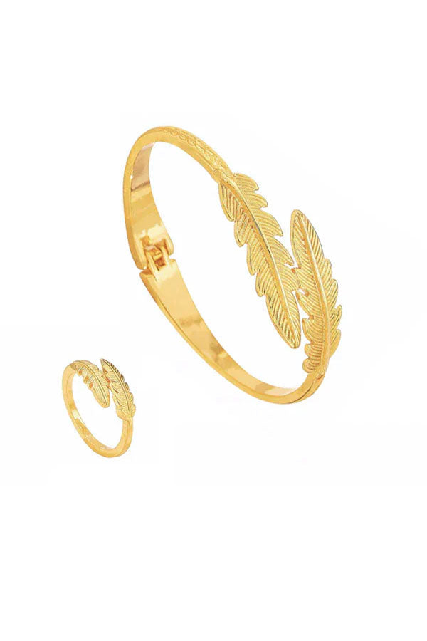 Luminous Harmony Bracelet & Ring Set