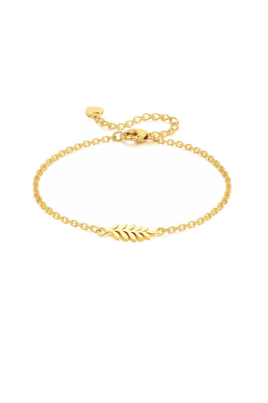 Olive Branch Bracelet – Gold