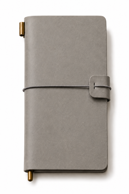 Notra Signature A6 Travel Journal – Stone