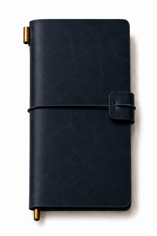 Notra Signature A6 Travel Journal – Midnight