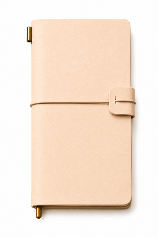 Notra Signature A6 Travel Journal – Butter